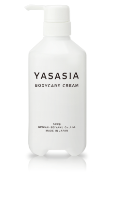 肉割れクリームYASASIA BODYCARE CREAMボトル画像